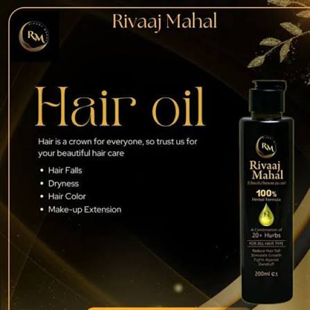 Rivaaj Mahal Anti Hair Fall Organic Hair Oil